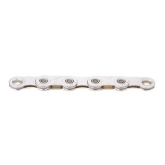 KMC Chaine X Flat Silver Waxed pour transmissions Sram T-Type 12/13 vitesses - Purebike
