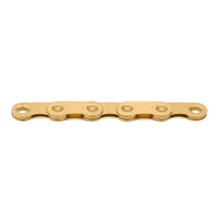 Chaine X Flat TiN Gold Waxed pour transmissions Sram T-Type 12/13 vitesses