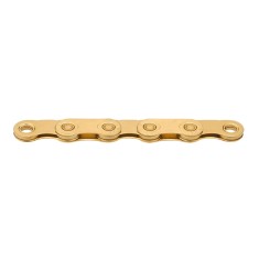 Cadena X Flat TiN Gold Waxed para transmisiones Sram T-Type de 12/13 velocidades