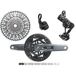 Grupo GX T-Type Eagle AXS E-MTB 1x12v con bielas Bosch ISIS 36T