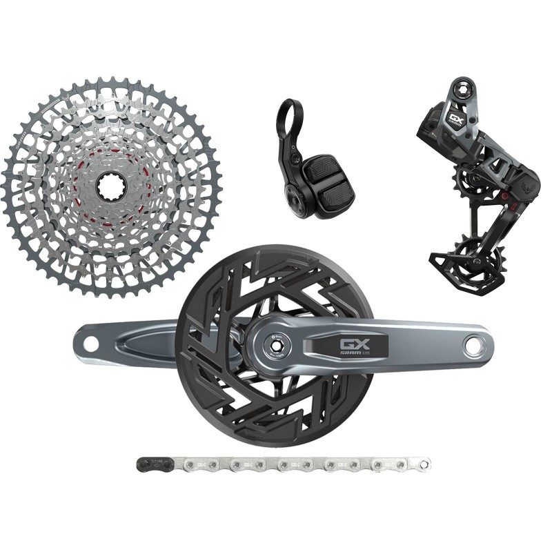 GX T-Type Eagle AXS E-MTB 1x12-Speed Groupset with Bosch ISIS 36T Crankset