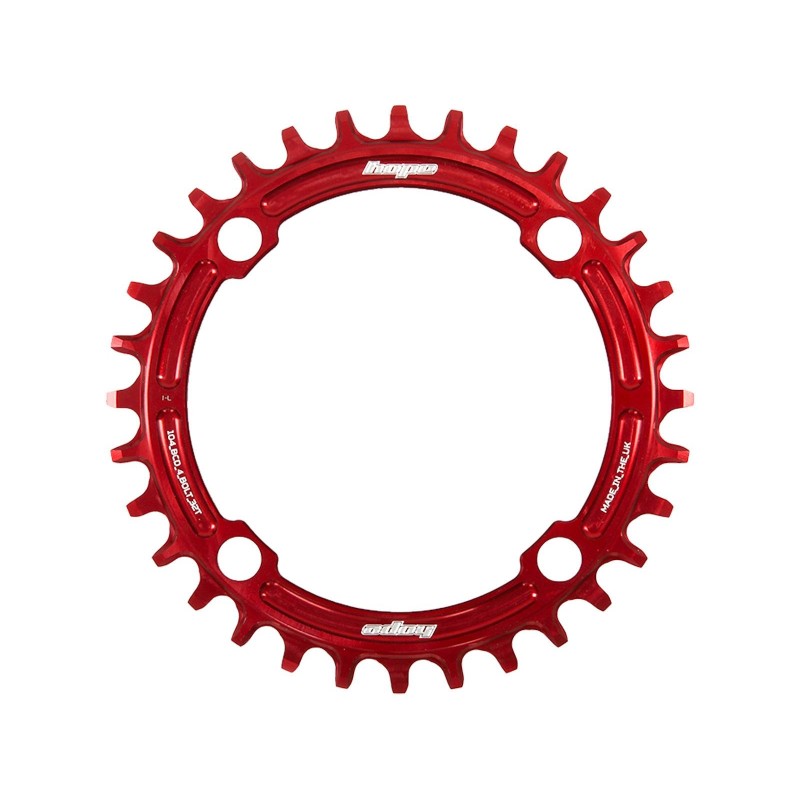 Retainer Ring R22 104 BCD Chainring - Red