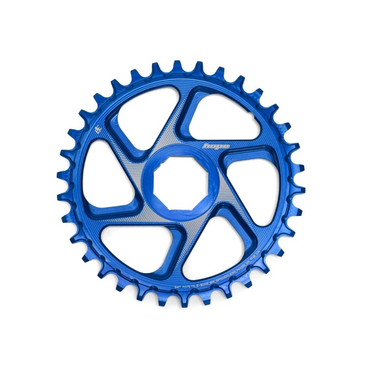 R22 Spiderless E-Bike Chainring Retainer Ring Brose - Blue
