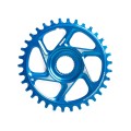 Plateau Retainer Ring R22 Spiderless E-Bike Shimano - Bleu