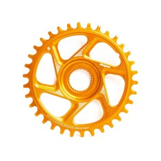 Plato Retainer Ring R22 Spiderless E-Bike Shimano - Naranja