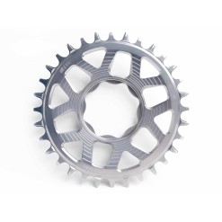 Plateau Helix Race e*spec - Direct Mount TQ HPR50 - Argent