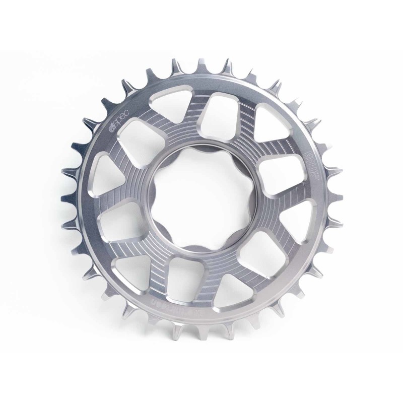 Helix Race e*spec Chainring - Direct Mount TQ HPR50 - Silver