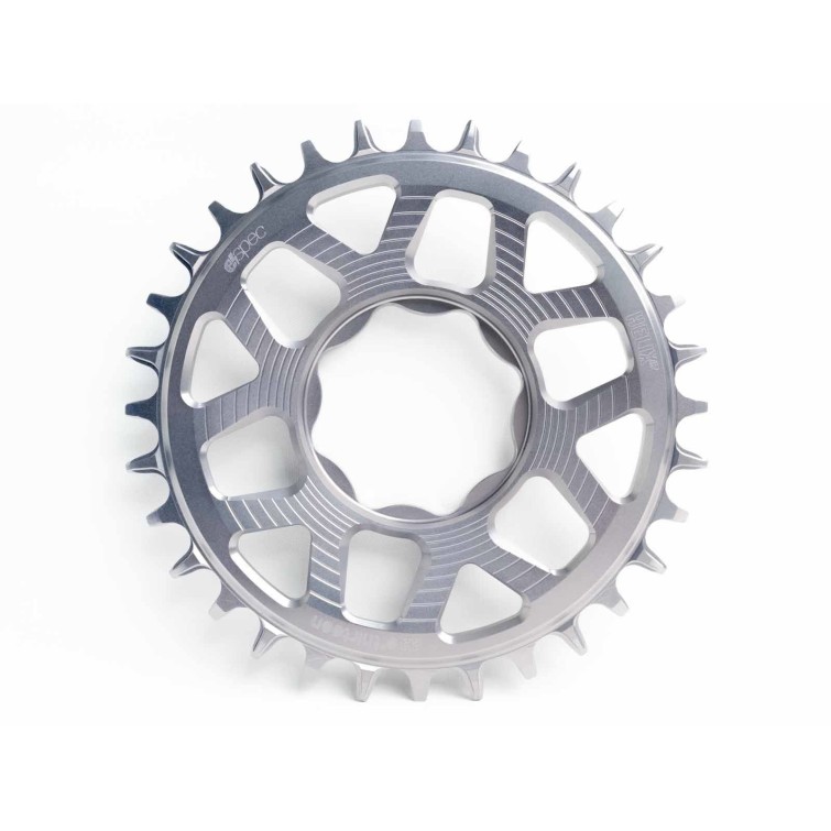 Helix Race e*spec Chainring - Direct Mount TQ HPR50 - Silver