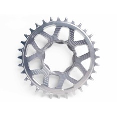 Helix Race e*spec Chainring - Direct Mount TQ HPR50 - Silver