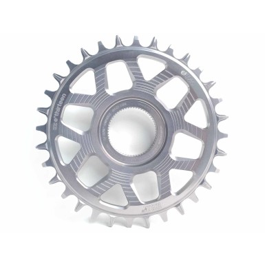 Plato Helix Race e*spec - Direct Mount Fazua Ride 60 - Plata