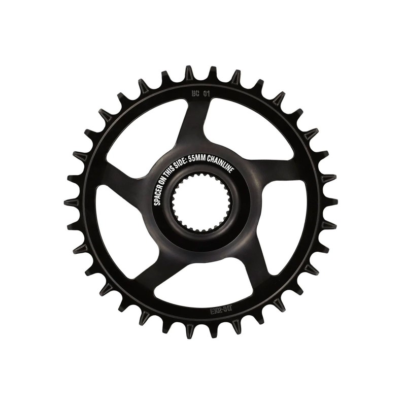 Helix Core e*spec Chainring - Direct Mount Bosch - Black