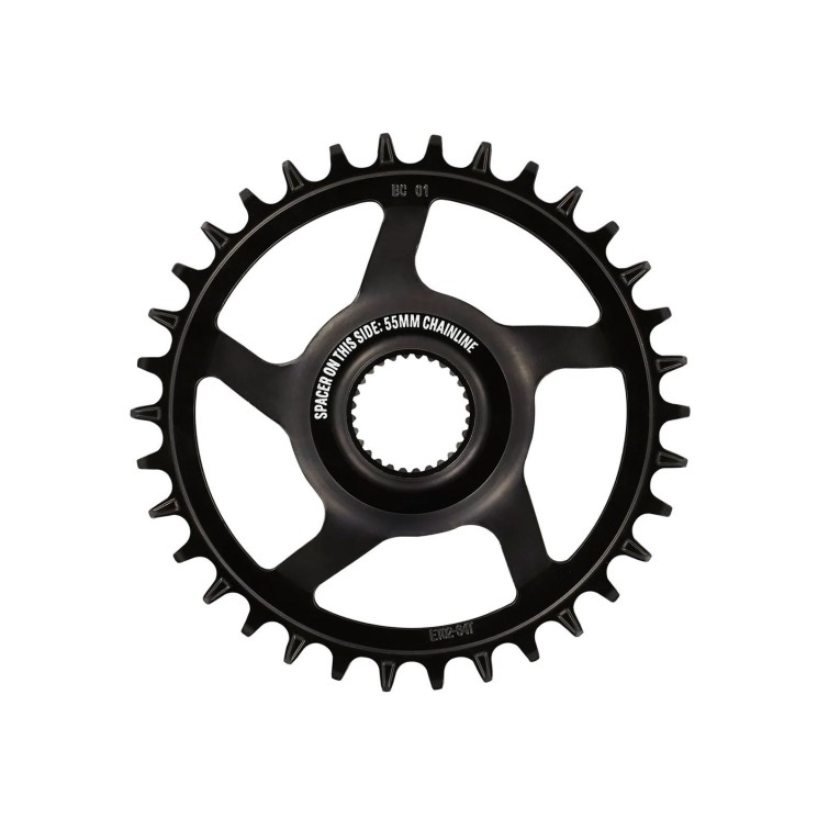 Helix Core e*spec Chainring - Direct Mount Bosch - Black
