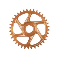 R22 Spiderless E-Bike Chainring Retainer Ring Bosch 55 mm Wide - Bronze
