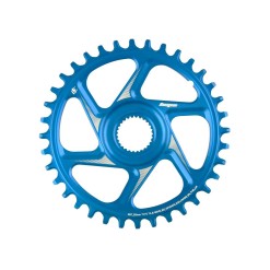 Plateau Retainer Ring R22 Spiderless E-Bike Bosch 55 mm Wide - Bleu