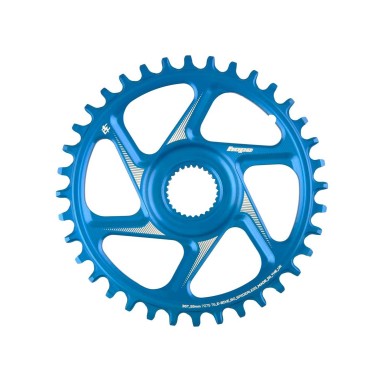 Plato Retainer Ring R22 Spiderless E-Bike Bosch 55 mm Wide - Azul
