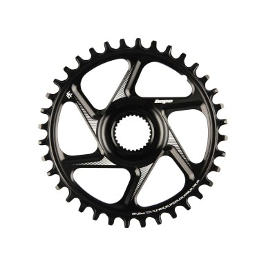 Plato Retainer Ring R22 Spiderless E-Bike Bosch 55 mm Wide - Negro