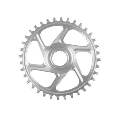 Plateau Retainer Ring R22 Spiderless E-Bike Bosch 55 mm Wide - Argent