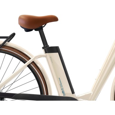 Vélo électrique iVog City Up 3.1 Blanc Lin - E5000 - iPowerFit 400
