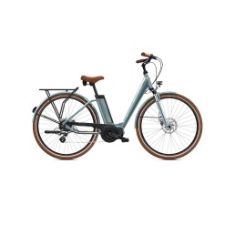 Bicicleta eléctrica iVog City Up 4.1 Gris perla - Talla S (26") - iPowerFit 400