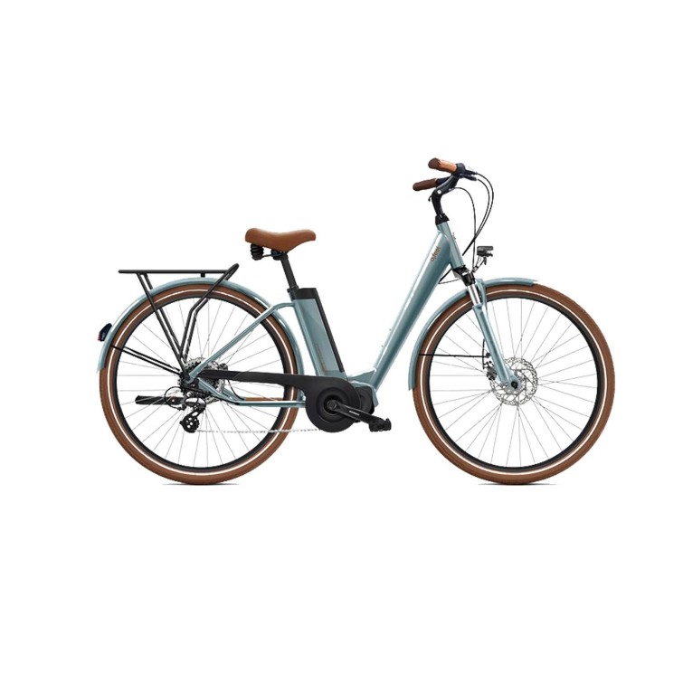 iVog City Up 4.1 Electric Bike, Pearl Gray - Size S (26") - iPowerFit 400