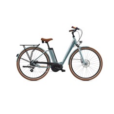 iVog City Up 4.1 Electric Bike, Pearl Gray - Size S (26") - iPowerFit 400