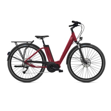 Vélo électrique iVog Explorer Boost 4.1 Rouge Grenat -iPowerFit 400