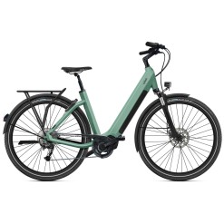 ISwan Explorer Boost 6.1 Electric Bike, Canopy Green - E6100