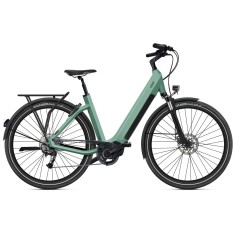 ISwan Explorer Boost 6.1 Electric Bike, Canopy Green - E6100