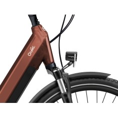 Bicicleta eléctrica ISwan Explorer Power 6.2- UNIV Rojo Sirah - EP6