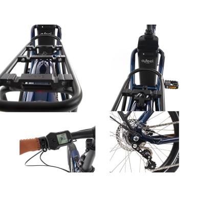 Bicicleta eléctrica IPeps Fold Up 5.1 Azul boreal - (20")