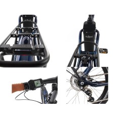 Bicicleta eléctrica IPeps Fold Up 5.1 Azul boreal - (20")