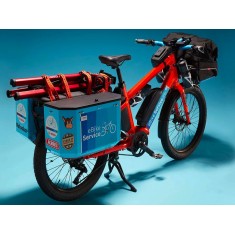 Bicicleta eléctrica Boost E EVO 4 Unisex - Naranja