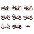 Bicicleta eléctrica Boost E EVO 4 Unisex - Naranja