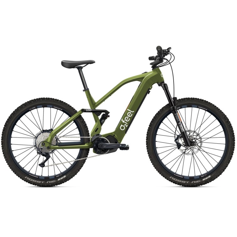 Amplitude AM Boost 4.1 Green Electric Mountain Bike - 27.5'' - E7000 - Size M