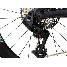 Bicicleta eléctrica de montaña Instinct Powerplay SL Alloy 70 BC Edition - Blanco/Negro