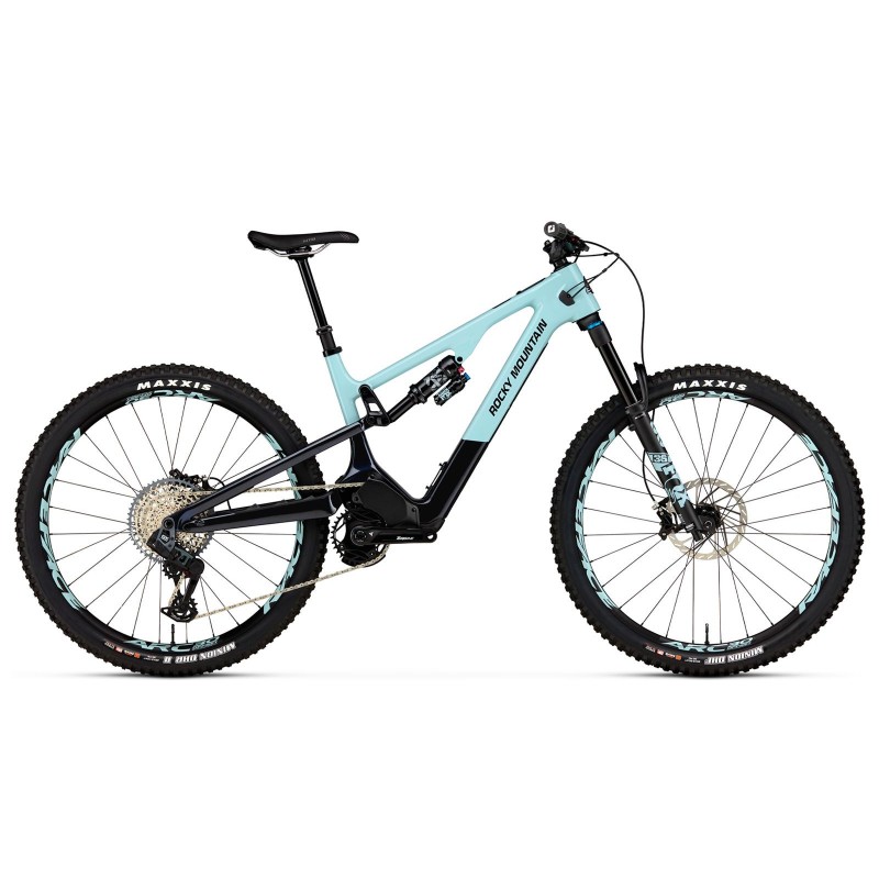 Instinct Powerplay SL Carbon 70 Electric Mountain Bike - Blue/Black
