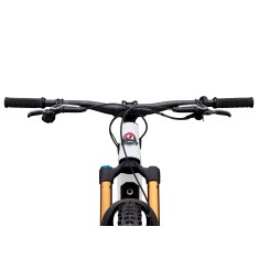 Bicicleta eléctrica de montaña Instinct Powerplay SL Carbon 90 - Blanco/Negro