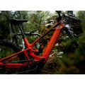 Bicicleta eléctrica de montaña SCREE S Rojo fuego