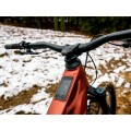 Bicicleta eléctrica de montaña SCREE S Rojo fuego