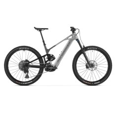 Bicicleta eléctrica de montaña Crafty Carbon R 29'' - Plata dorado