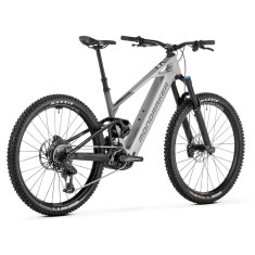 Bicicleta eléctrica de montaña Crafty Carbon R 29'' - Plata dorado