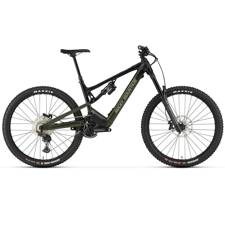 Altitude Powerplay Alloy 50 Electric Mountain Bike - Black/Khaki - Size L