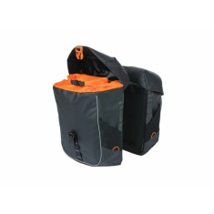 Alforjas para portabultos Miles Tarpaulin 34L negro/naranja