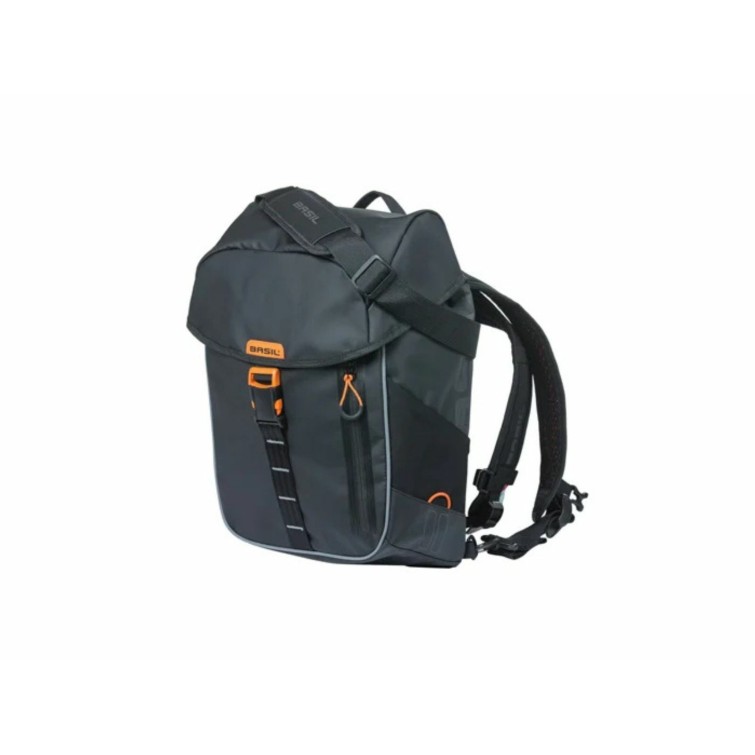 Bolsa para portaequipajes Miles Tarpaulin 17L Negro/Naranja