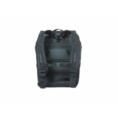 Sacoche de porte-bagages Miles Tarpaulin 17L Noir/Orange