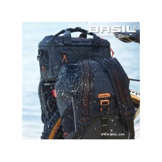 Bolsa para portaequipajes Miles Tarpaulin 17L Negro/Naranja