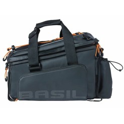 Miles Tarpaulin Trunkbag XL Pro Waterproof Rear Bag 9-36L Black/Orange