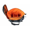 Bolsa trasera Miles Tarpaulin Trunkbag XL Pro impermeable 9-36L negro/naranja