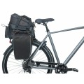 Bolsa trasera Miles Tarpaulin Trunkbag XL Pro impermeable 9-36L negro/naranja