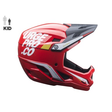 Urge Casque Deltar Enfant Rouge - Purebike